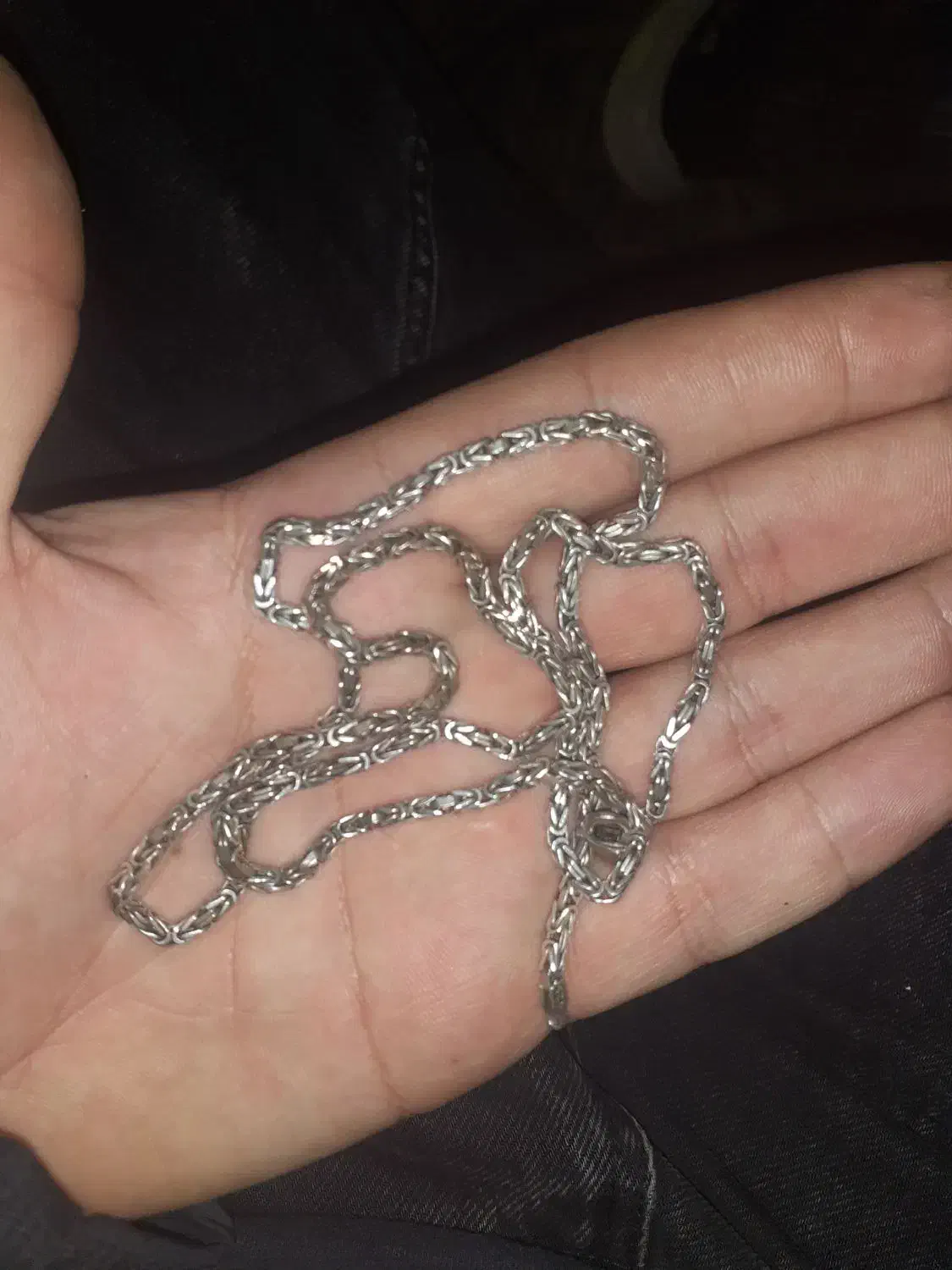 زنجیر کرال نقره|جواهرات|اقبالیه, |دیوار