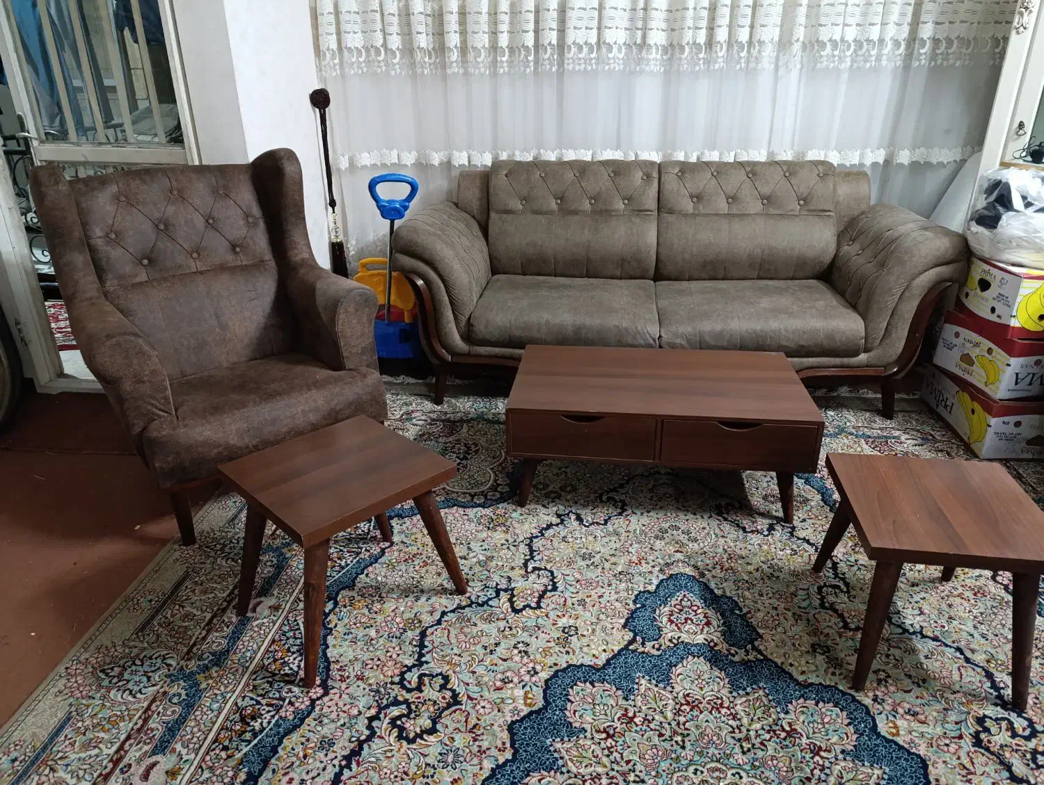 ست مبل مبلمان هفت ۷ نفره راحتی|مبلمان خانگی و میز عسلی|مشهد, چهنو|دیوار