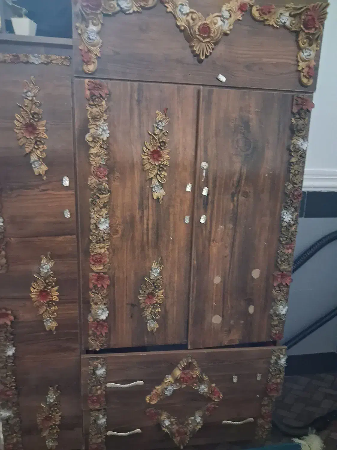 کمد لباس|جاکفشی، کمد، دراور|خاش, |دیوار