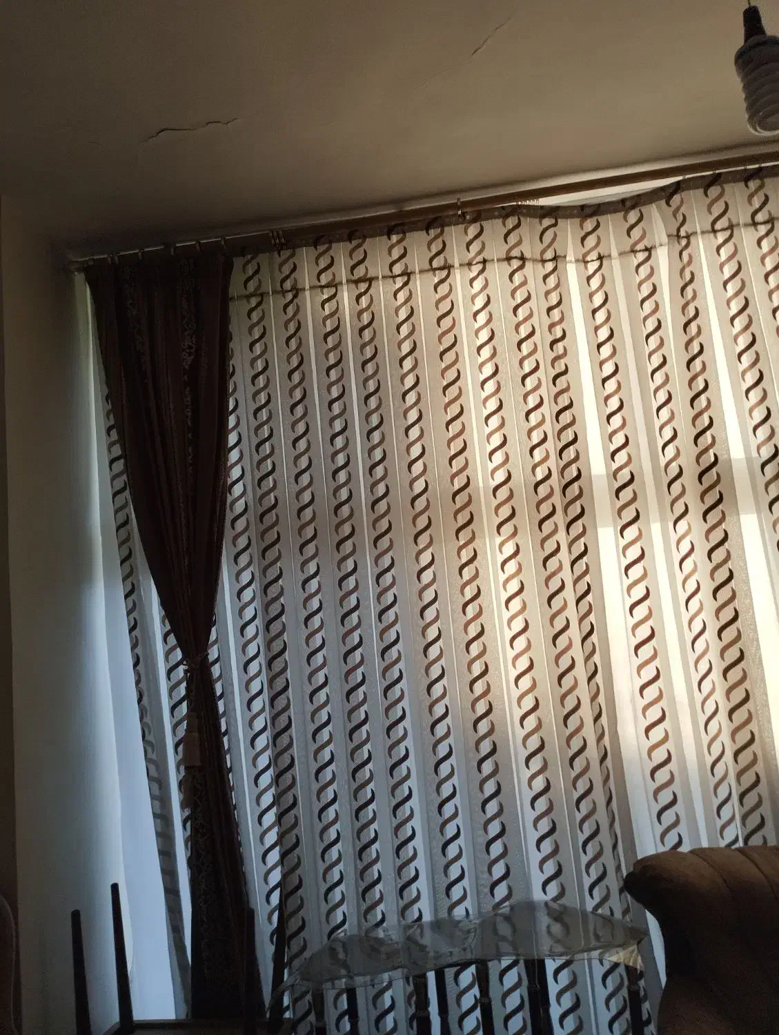 پرده حریر|پرده، رانر، رومیزی|اصفهان, عاشق‌آباد|دیوار