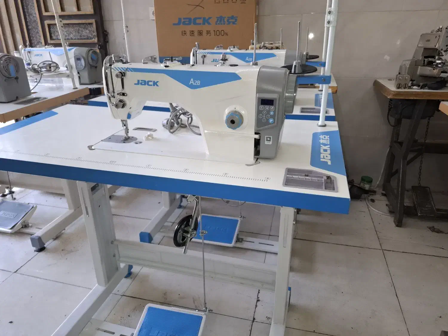 چرخ‌خیاطی راسته نیم کامپیوتری جک A2B|چرخ خیاطی و ریسندگی|تهران, سجاد|دیوار