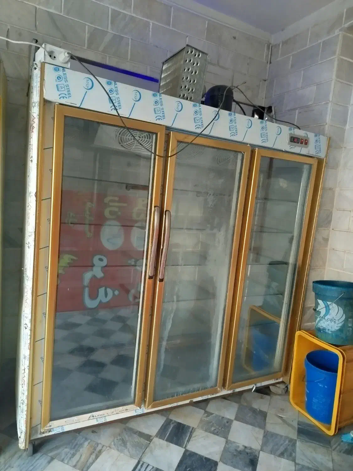 فروش یه دستگاه یخچال مغازه|یخچال و فریزر|کرمانشاه, |دیوار