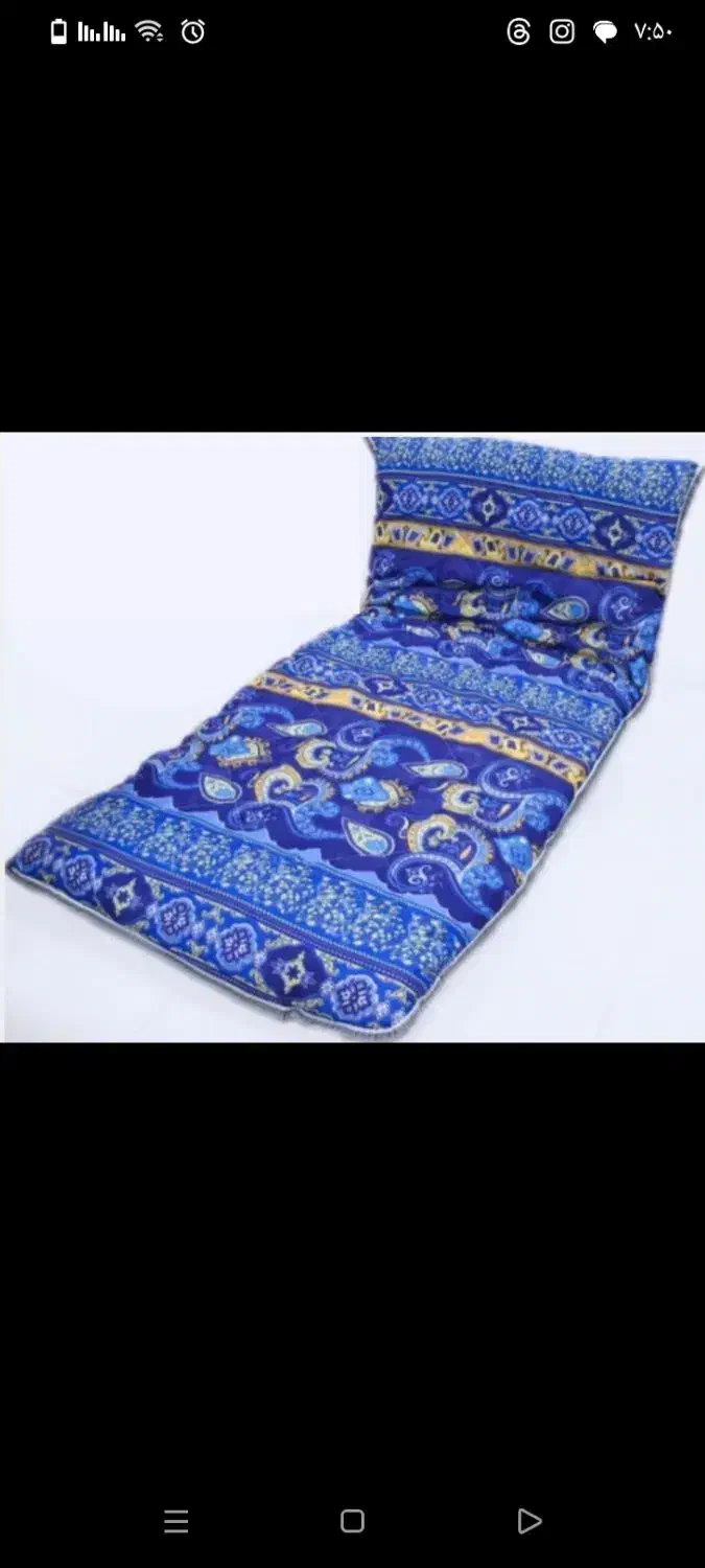 تشک مسافرتی درجه یک  داخل تشک پشم شیش هست|تشک تختخواب|خوی, |دیوار