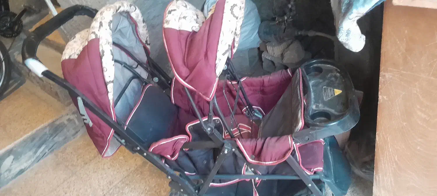 کالسکه دوقلو|کالسکه و لوازم جانبی|دهدشت, |دیوار