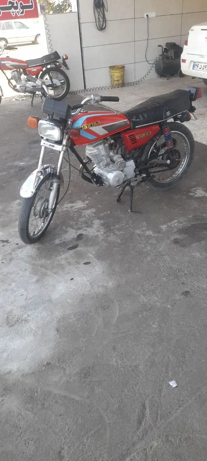 موتور پیشتاز پنج دنده استارتی مزایده|موتورسیکلت|علیآباد کتول, |دیوار