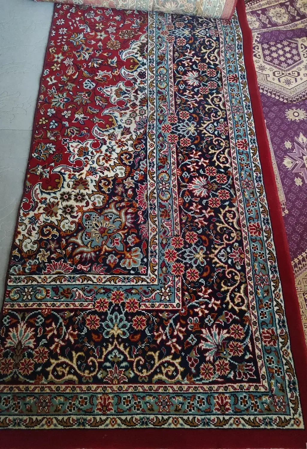 فرش کناره برای راه پله|فرش|مشهد, شهید آوینی|دیوار