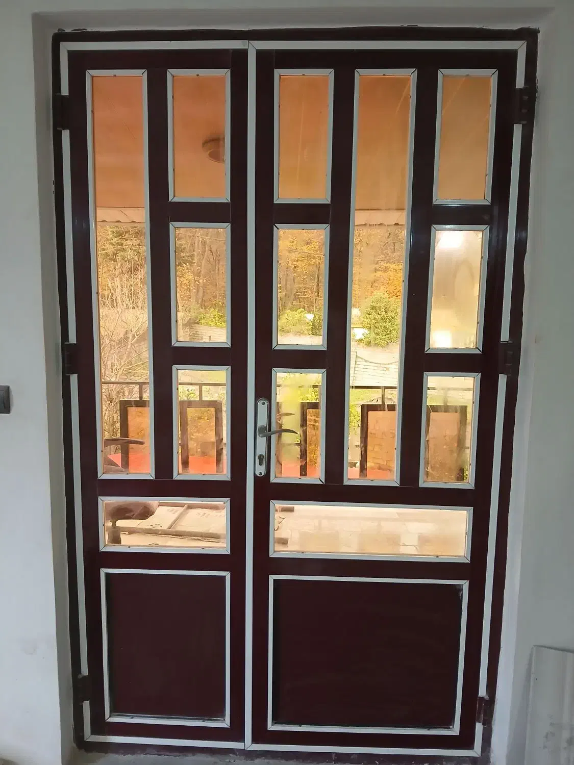 درب آلومینیومی به همراه توری|مصالح و تجهیزات ساختمان|نوشهر, |دیوار