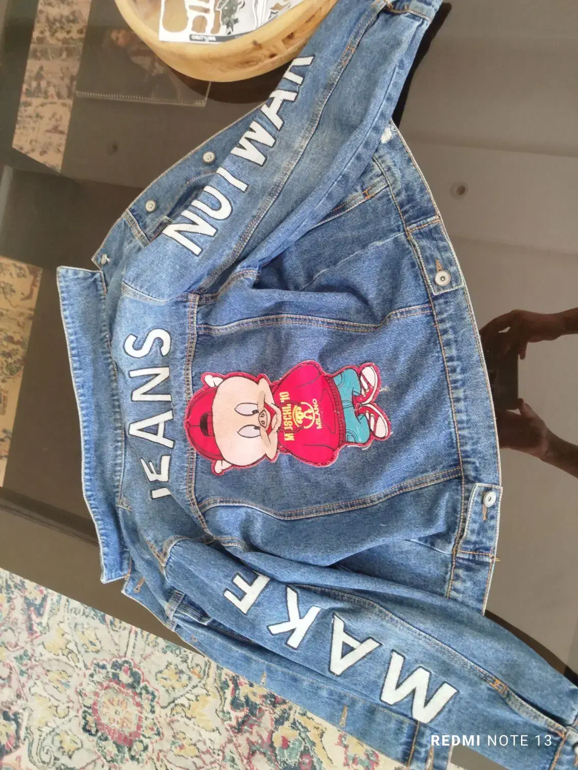 کت جین پچگانه|کفش و لباس بچه|گنبد کاووس, |دیوار