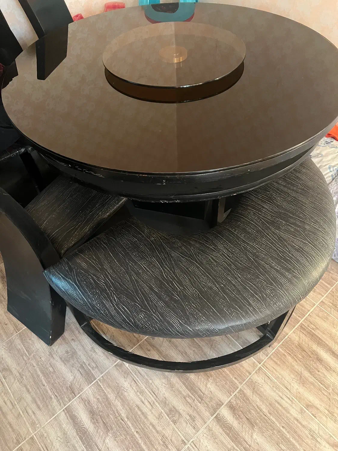 میز تلویزیون با میز ناهار خوری با ضبط|میز و صندلی غذاخوری|همدان, |دیوار