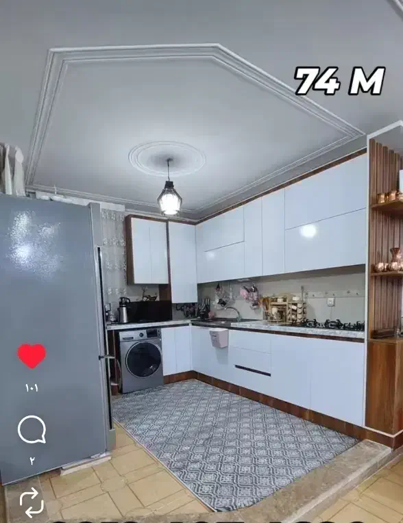 واحد شیک خوش نقشه غرق نور|فروش آپارتمان|تفرش, |دیوار