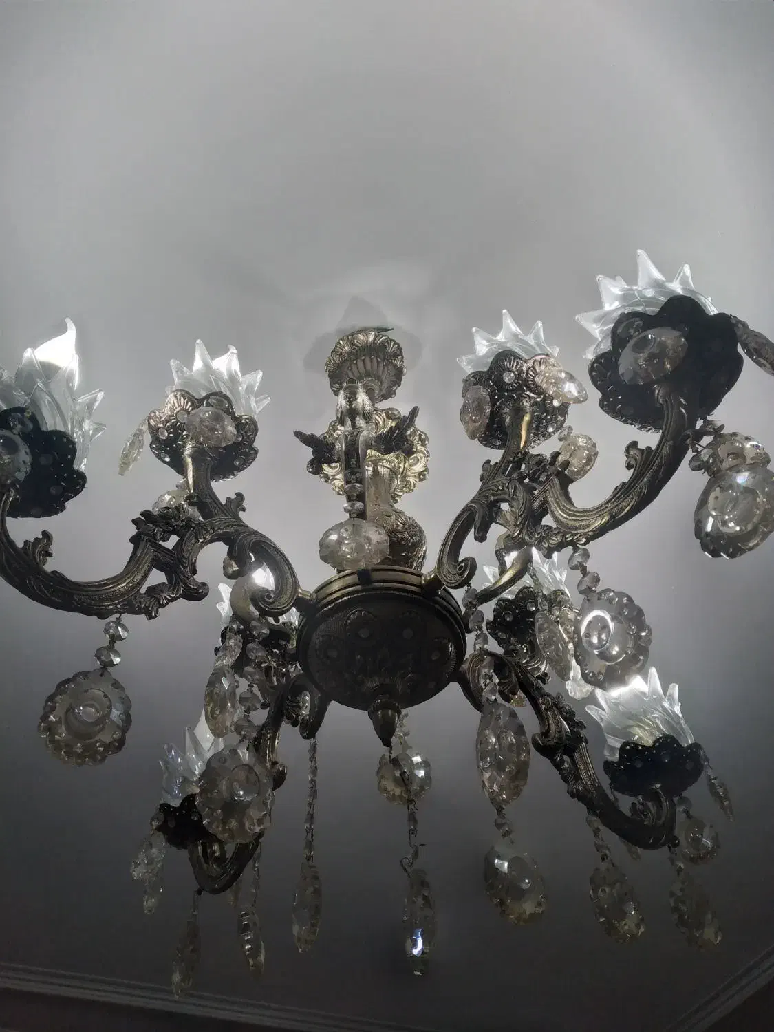 لوستر ۴شاخه|لوستر و چراغ آویز|تبریز, |دیوار