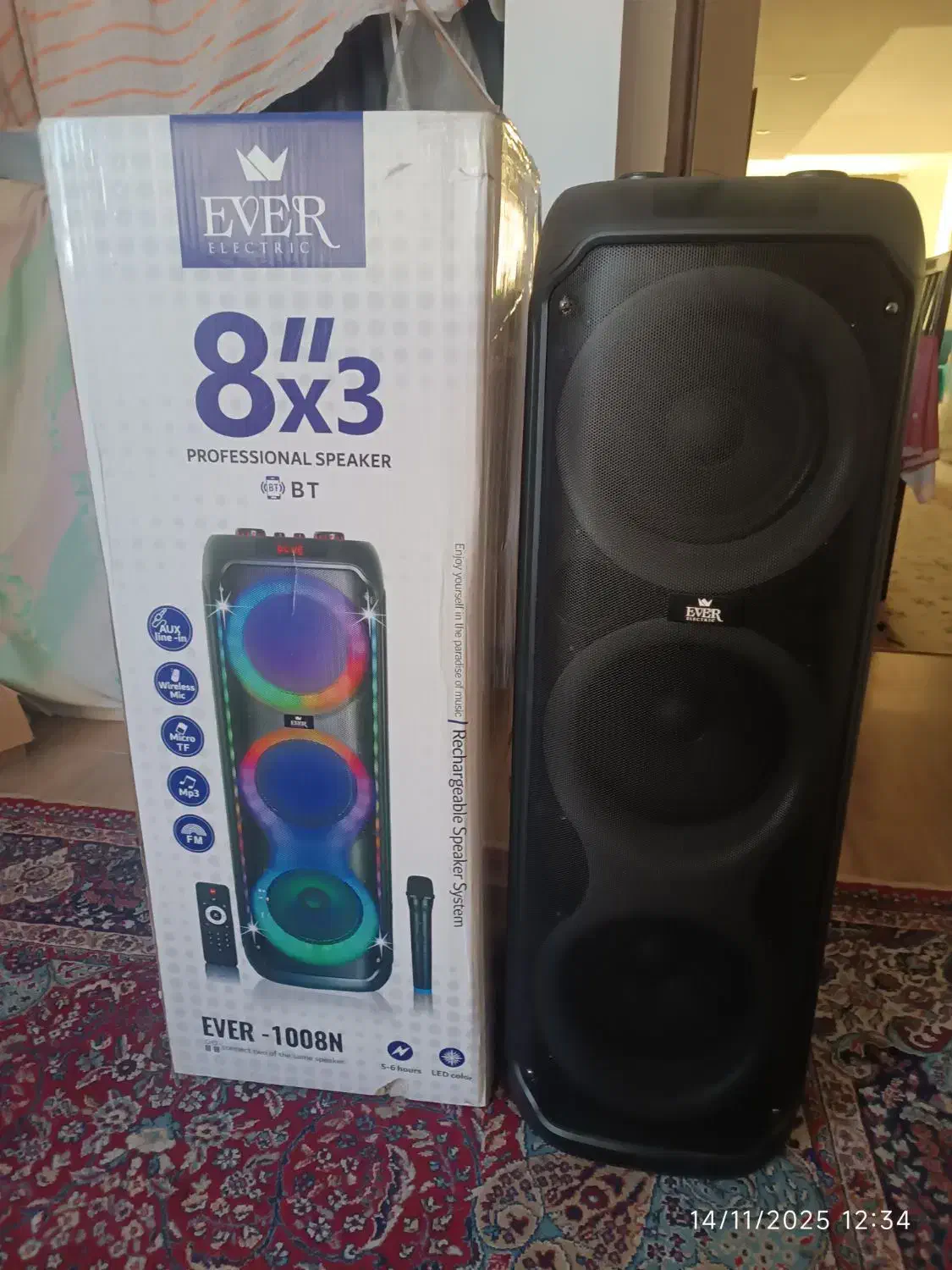 اسپیکر اور مدل n1008|سیستم صوتی خانگی|کرمان, |دیوار