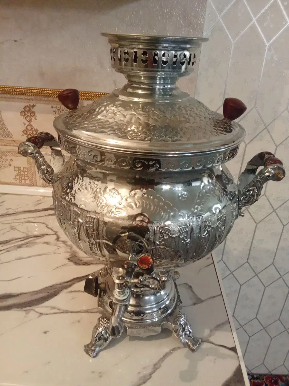 سماور گازی سالم سالم|سماور، چایساز، قهوهساز|قرچک, محمد آباد|دیوار