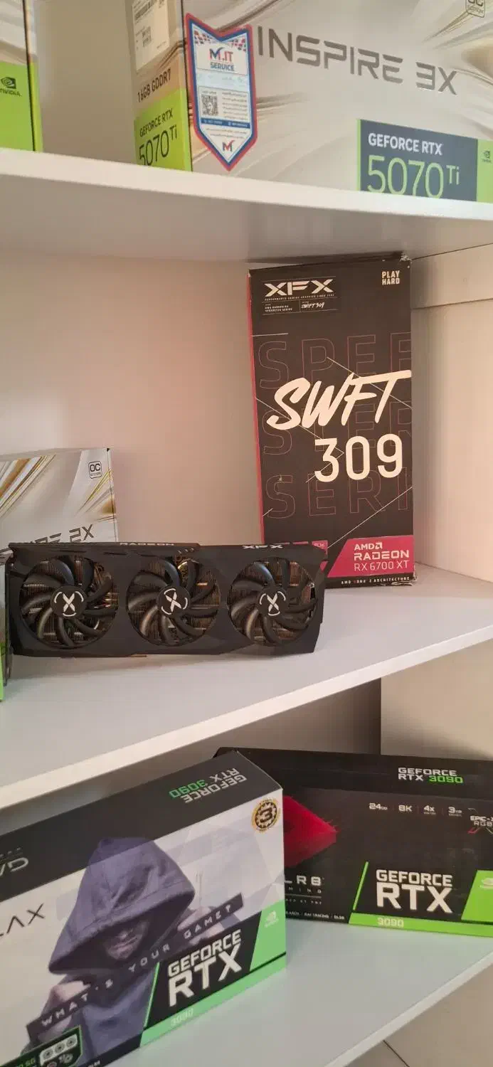 کارت گرافیک Rx6700xt swft ایکس اف ایکس amd|قطعات و لوازم جانبی رایانه|تهران, سلسبیل شمالی|دیوار