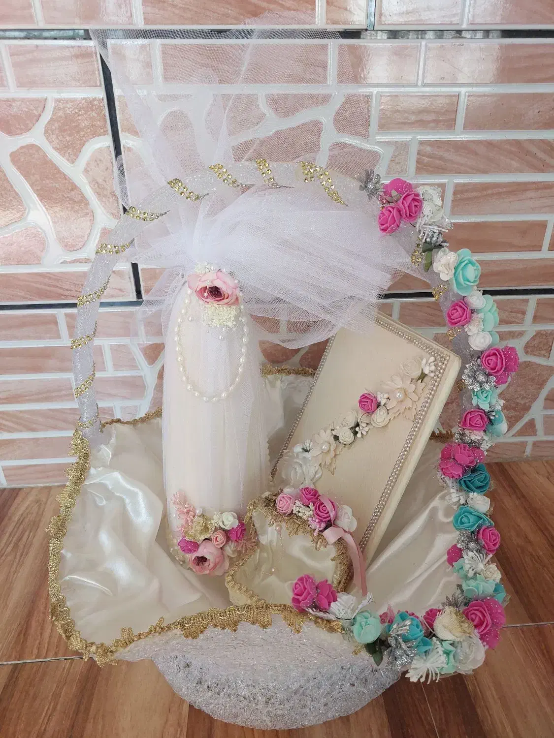 ست بله برون و نامزدی|صنایع دستی و سایر لوازم تزئینی|بیضا, |دیوار