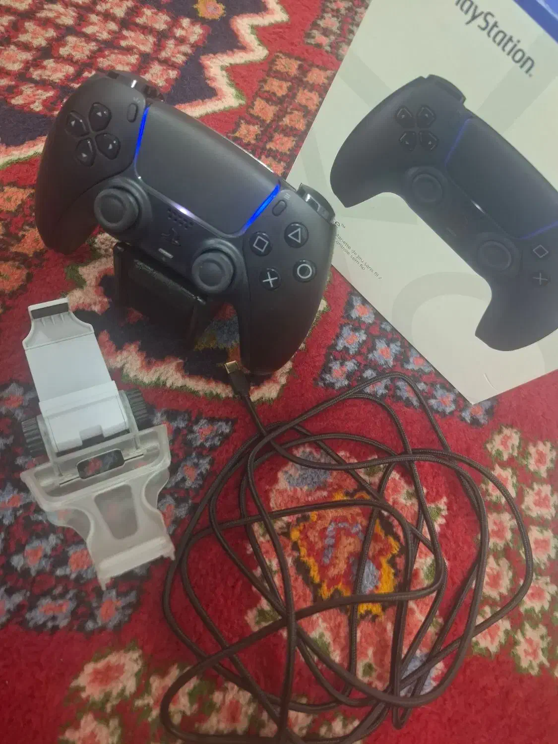 دسته ps5 رنگ مشکی|کنسول، بازی ویدئویی و آنلاین|چهاردانگه (تهران), |دیوار