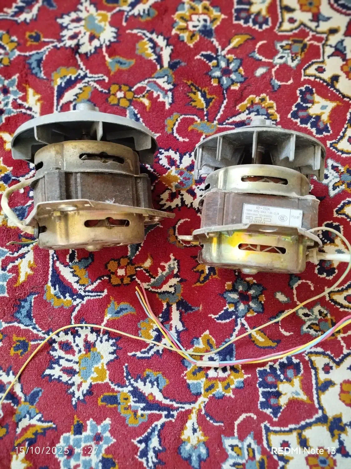 موتور لباسشویی دوقلو|ماشین لباسشویی و خشک‌کن لباس|صدرا-فارس, فاز ۱|دیوار