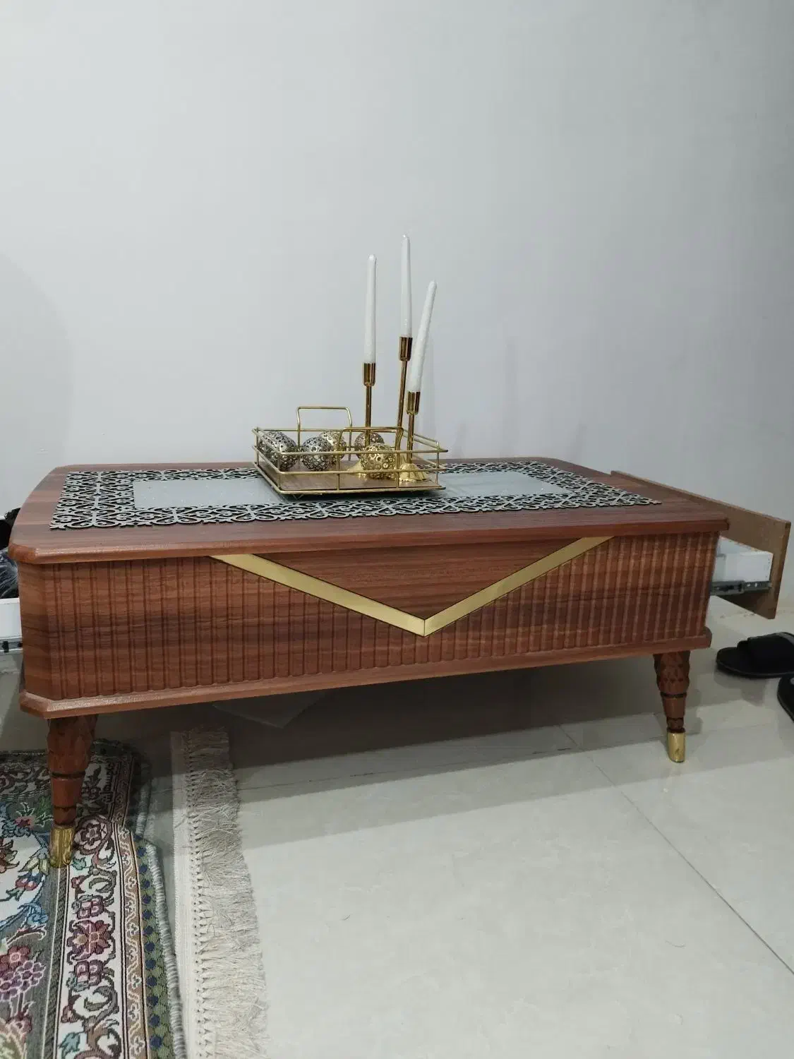 میز جلومبلی|مبلمان خانگی و میز عسلی|دزفول, |دیوار
