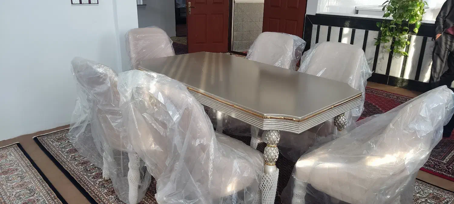 فروش میز غذا خوری شش نفره|میز و صندلی غذاخوری|سلماس, |دیوار