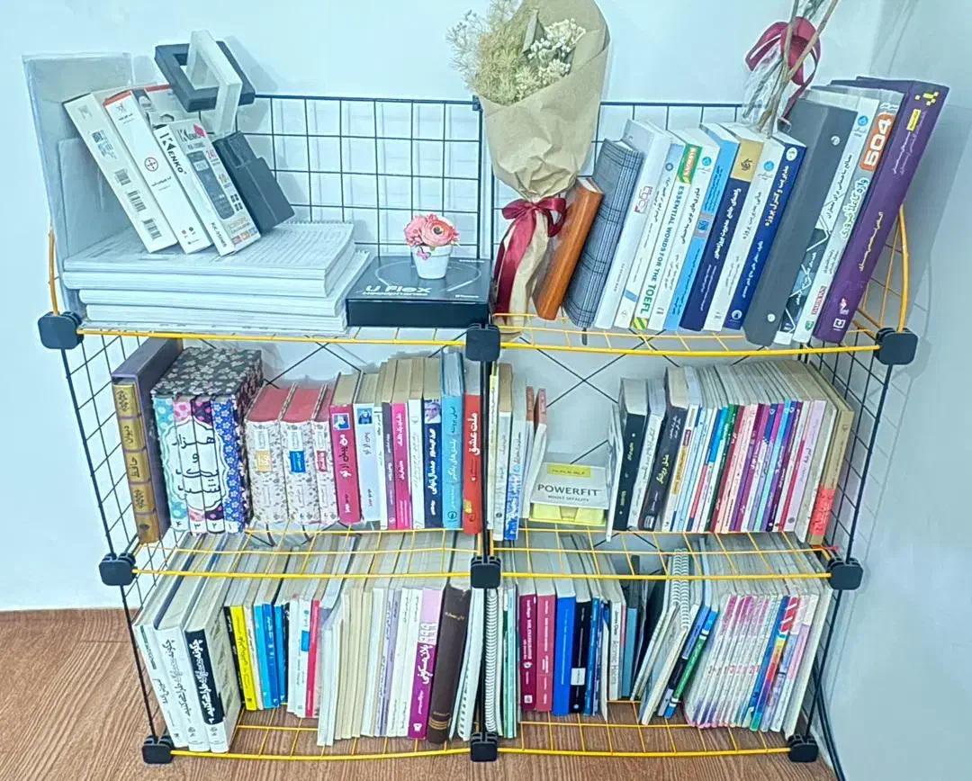 قفسه کتاب|کتابخانه، شلف، قفسه‌های دیواری|ارومیه, |دیوار