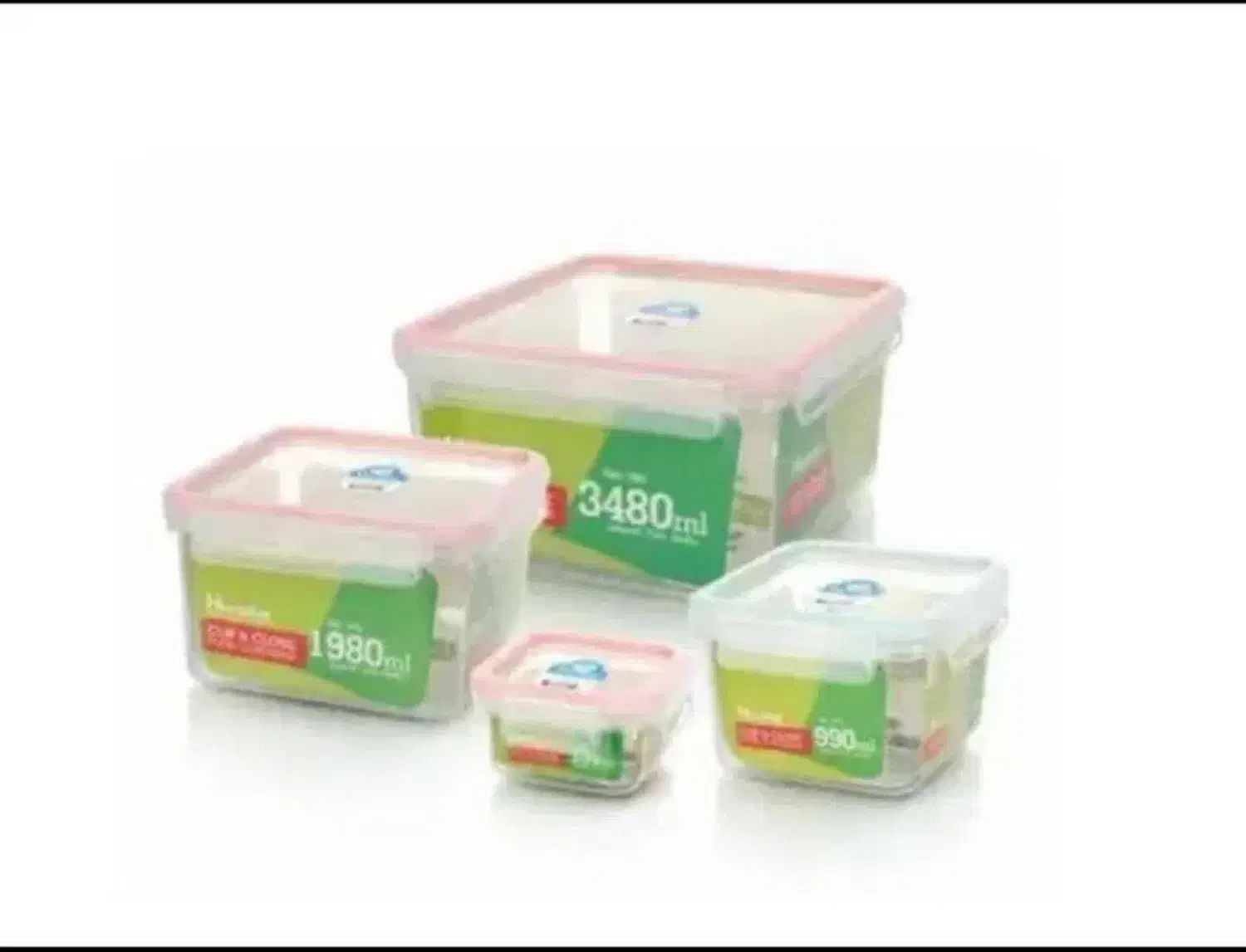 ظرف چهارتیکه درب دار|ظروف نگهدارنده، پلاستیکی، یکبارمصرف|قم, سید معصوم|دیوار