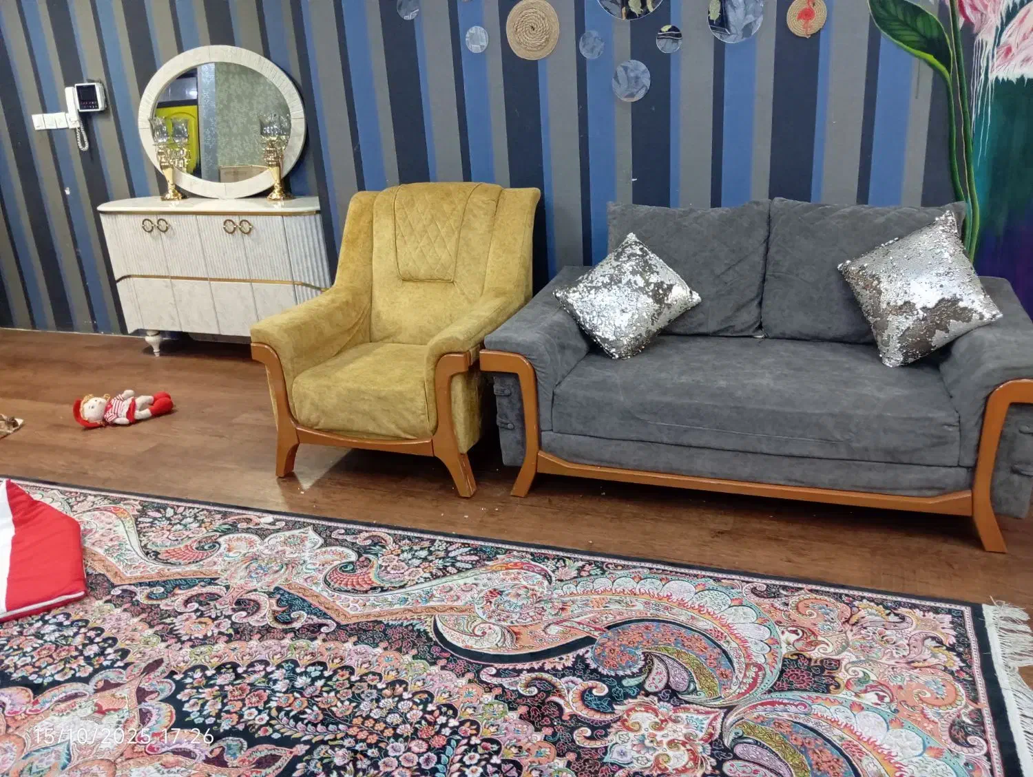 مبل هفت نفره|مبلمان خانگی و میز عسلی|اهواز, فاز ۱ پادادشهر|دیوار