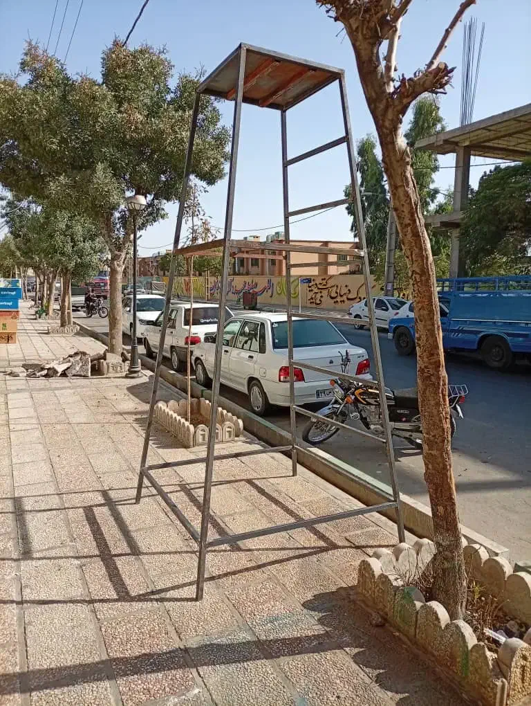 چهار پایه فلزی ۳ متر|مصالح و تجهیزات ساختمان|قرچک, شهرک صنعتی قرچک|دیوار