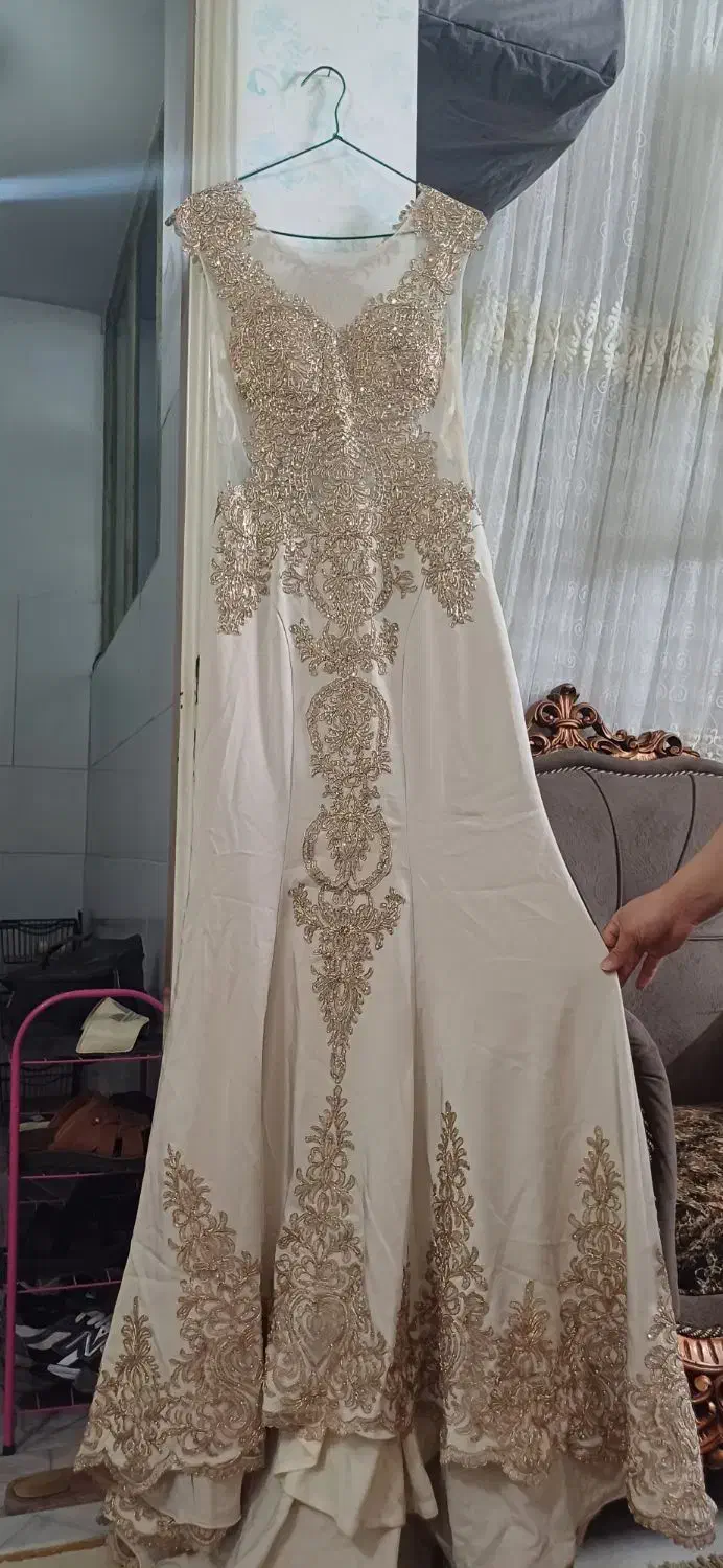 لباس مجلسی ترکیه ای فقط یک بارپوشیدم|لباس|اصفهان, سودان|دیوار