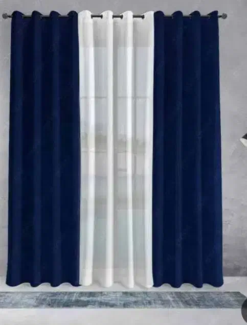 پرده پانچ مخمل شانل|پرده، رانر، رومیزی|اهواز, کوروش|دیوار