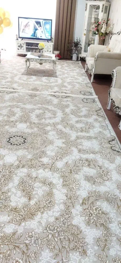 دو عدد فرش گل برجسته|فرش|الوند, |دیوار