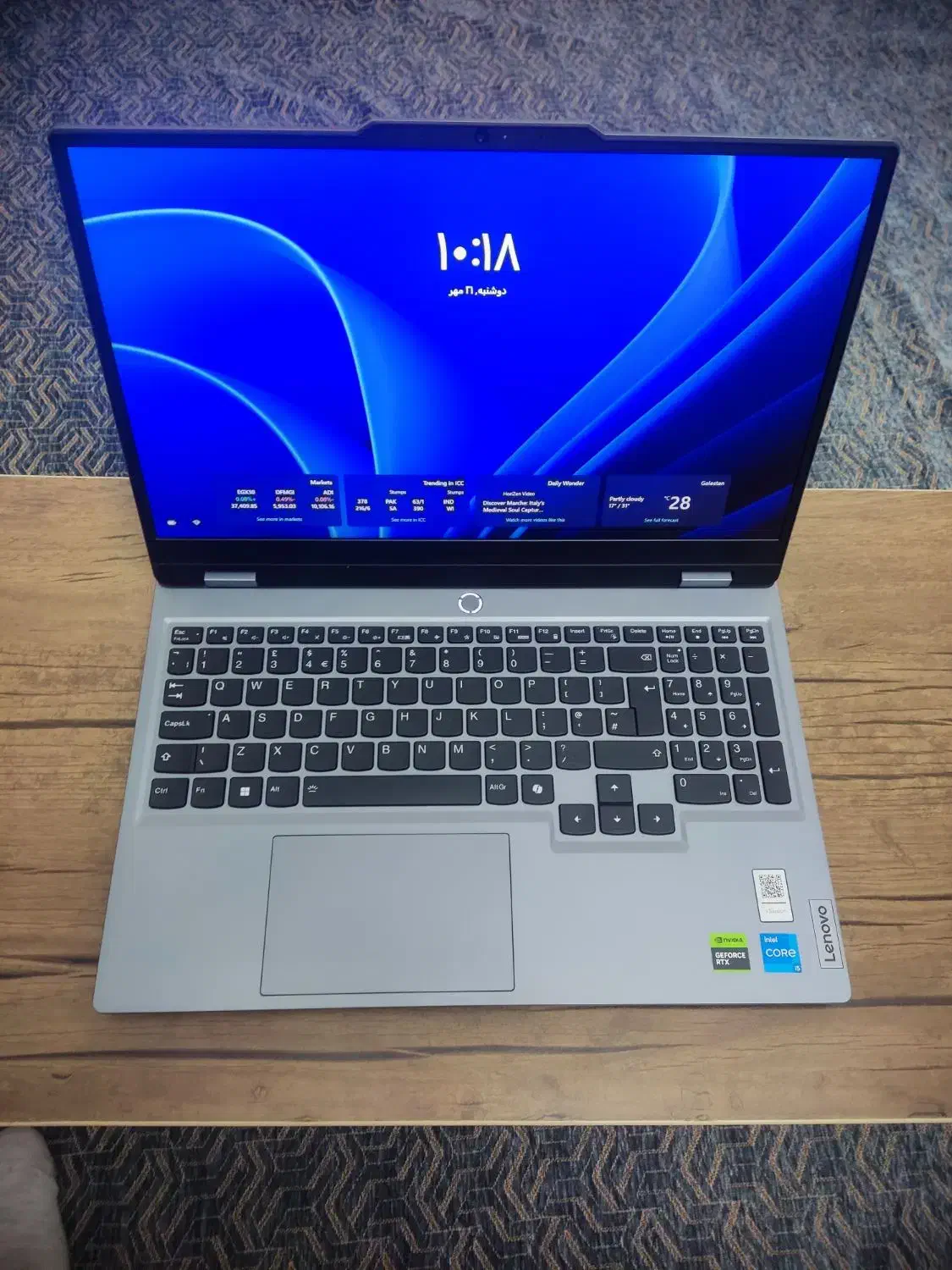 لپ تاپ لنوو LOQ15IAX9 i5 12450HX 24GB 512G RTX4050|رایانه همراه|تهران, بهارستان|دیوار