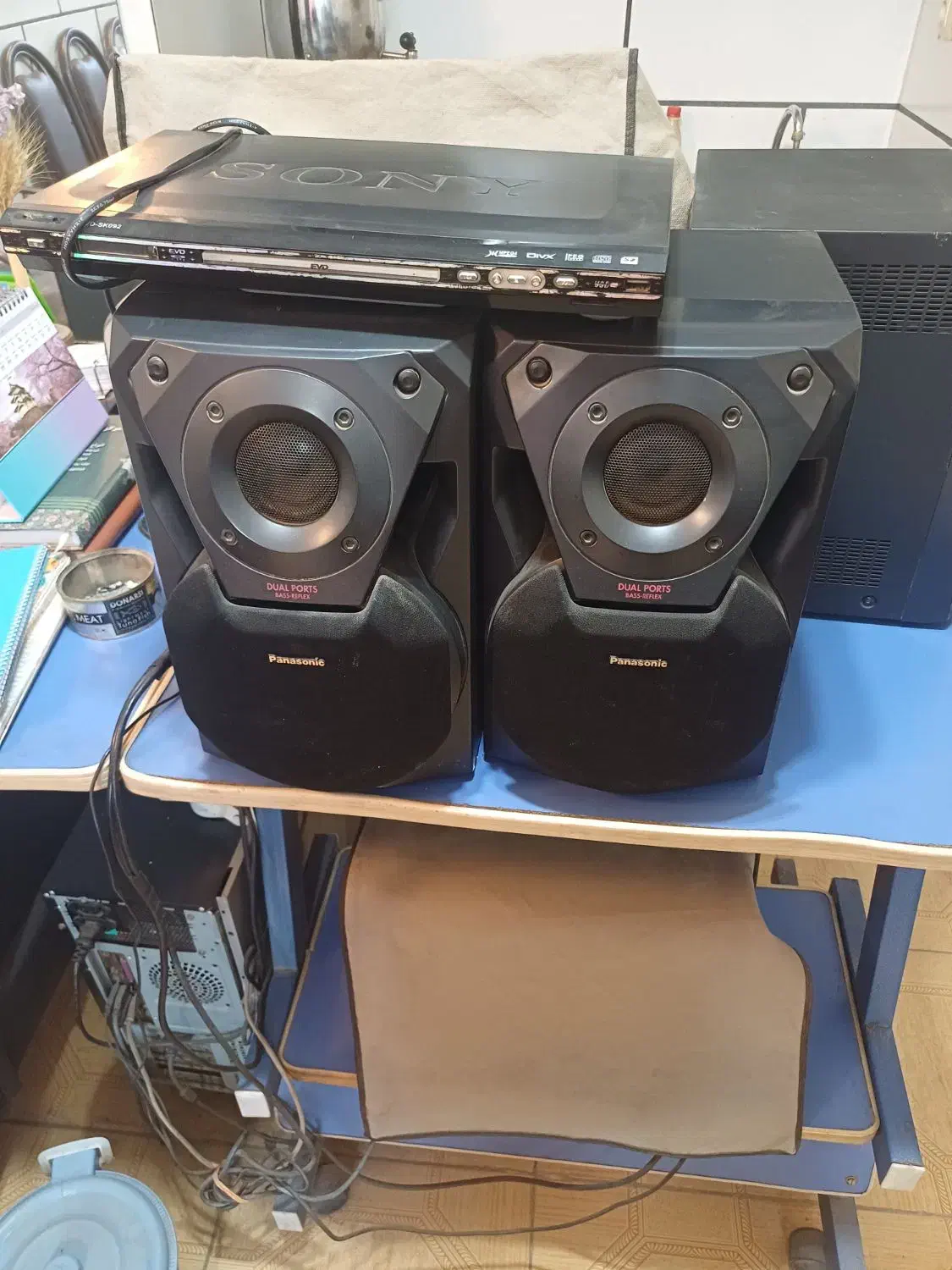 ضبط پاناسونیک سونیک اصل ژاپن در حد نو|سیستم صوتی خانگی|همدان, |دیوار