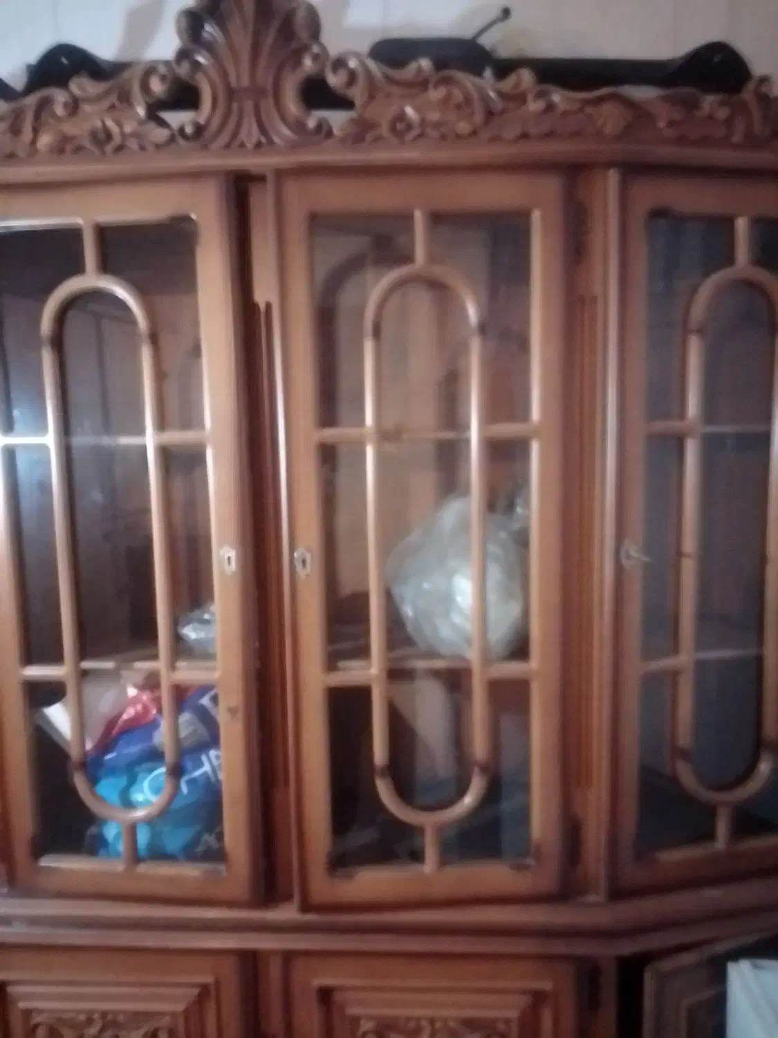 ویترین چوبی|بوفه، ویترین، کنسول|کرج, خرمدشت|دیوار