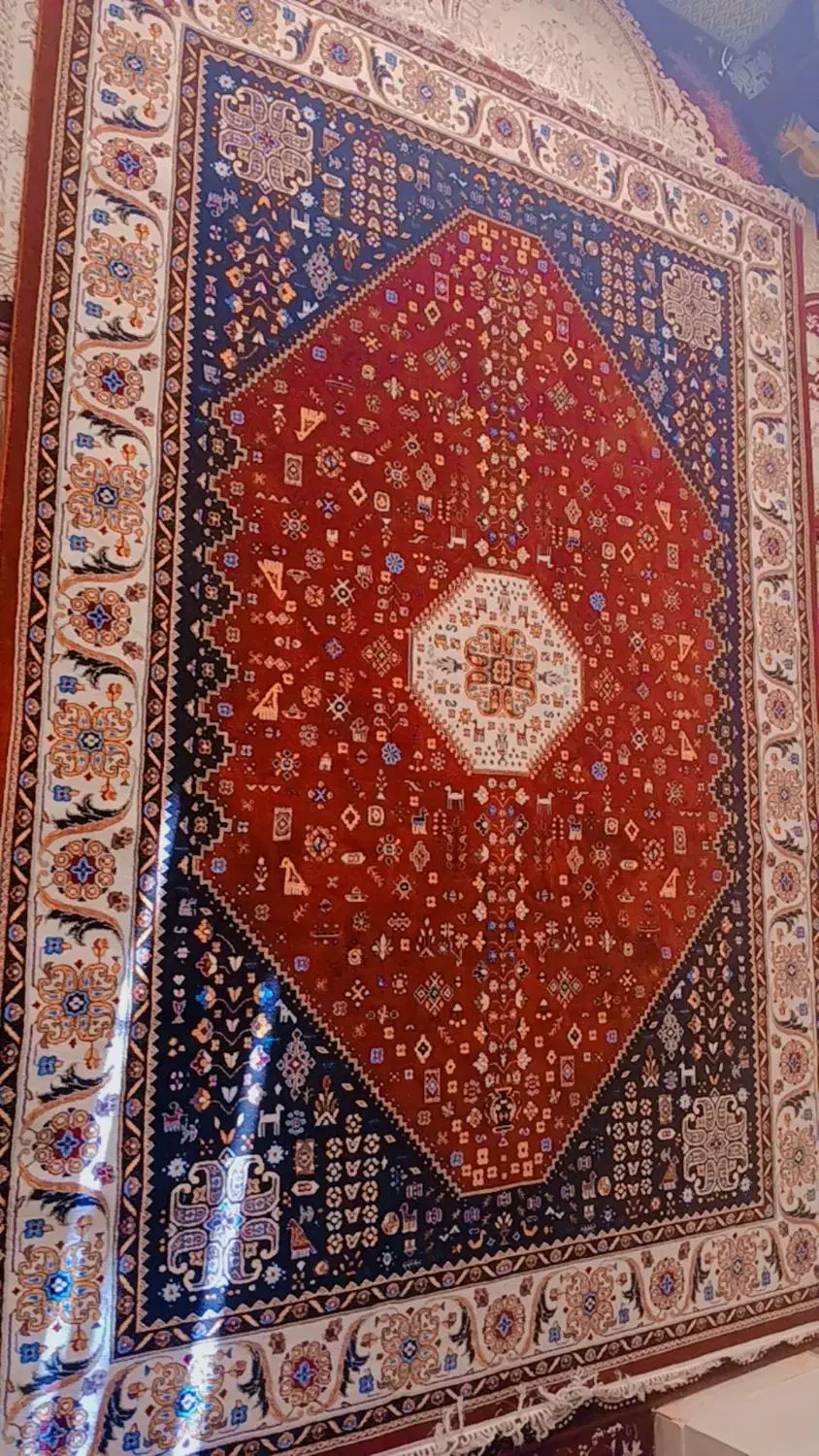 یک جفت فرش۹ متری کاملا نو طرح لاکی.نگین مشهد|فرش|بوئین و میاندشت, |دیوار