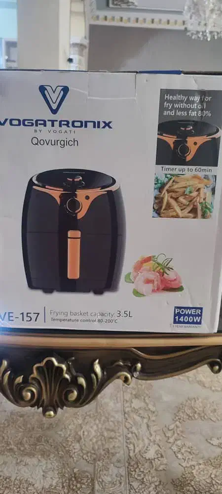 سرخ کن وگاترونیکس بدون روغن|اجاق گاز و لوازم برقی پخت‌وپز|اهواز, کوی آغاجاری|دیوار