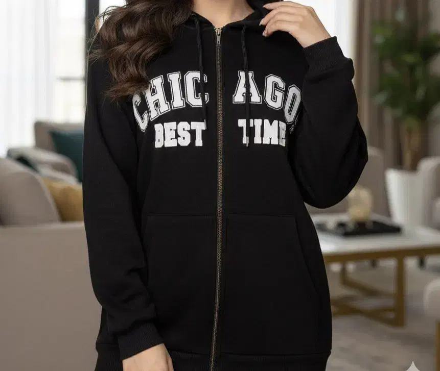 هودی جلو زیپ داخل کُرک|لباس|اقبالیه, |دیوار