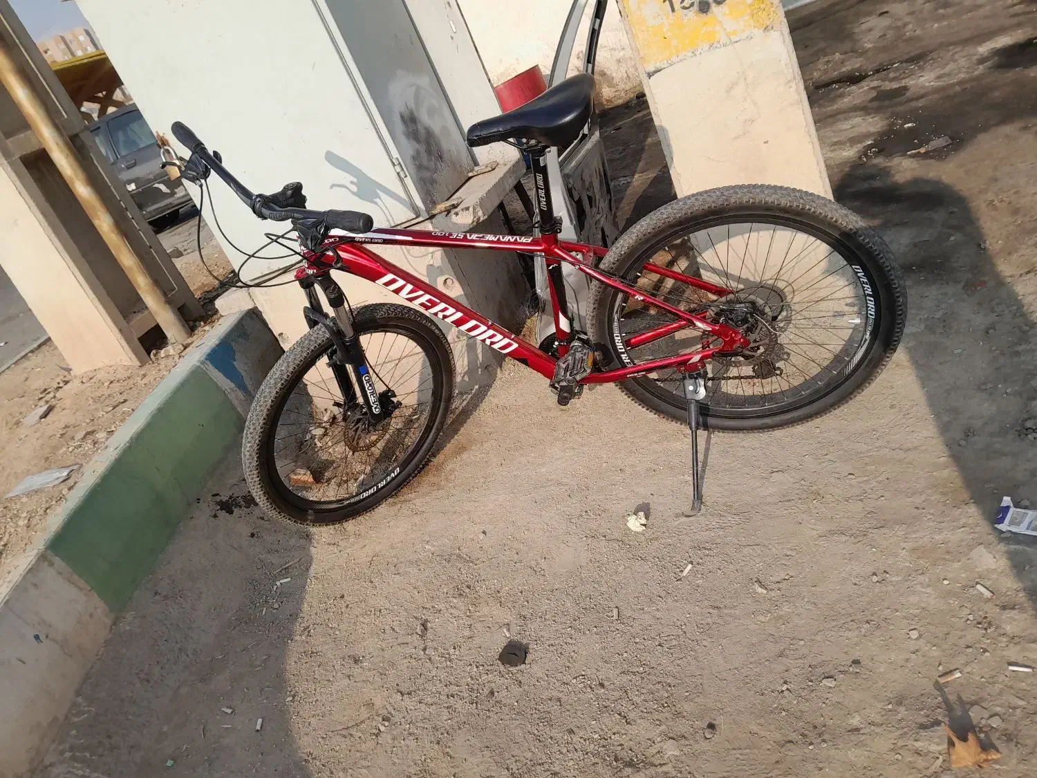 دوچرخه اوورلود درحد نوع همراه با لوازم اسپرت|دوچرخه، اسکیت، اسکوتر|دماوند, مسکن مهر گیلاوند|دیوار