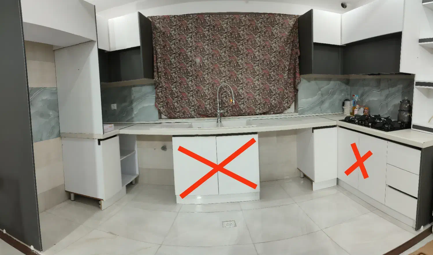 فروش کابینت در حد نو (اشتهارد)|مصالح و تجهیزات ساختمان|اشتهارد, |دیوار