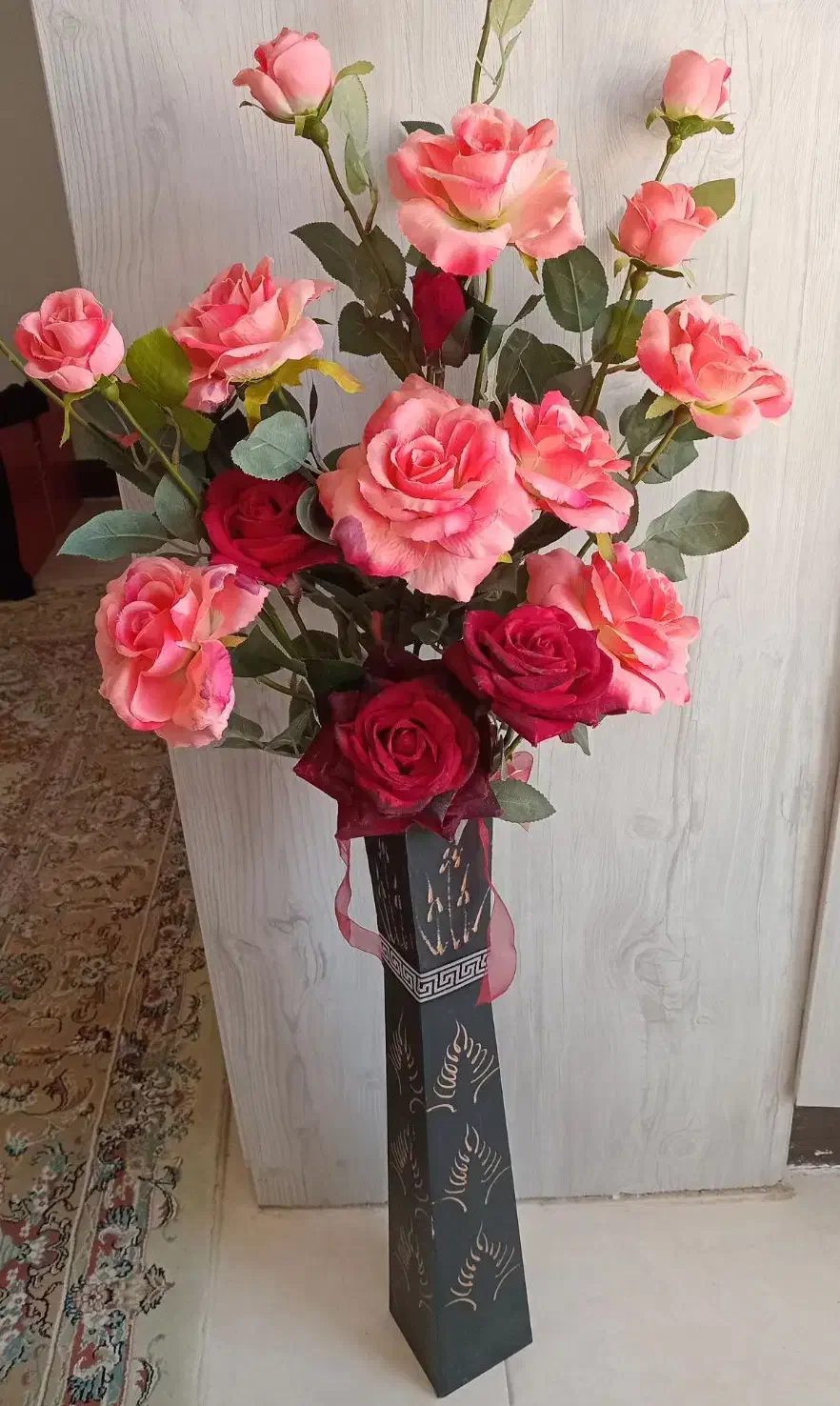 گل رز مصنوعی|گل مصنوعی|بیرجند, |دیوار