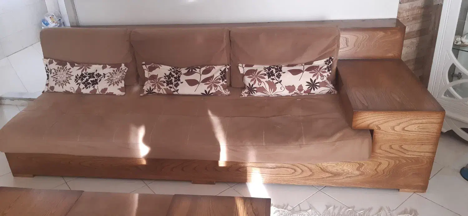 مبل ۸ نفره با میز وسط|مبلمان خانگی و میز عسلی|رودهن, |دیوار