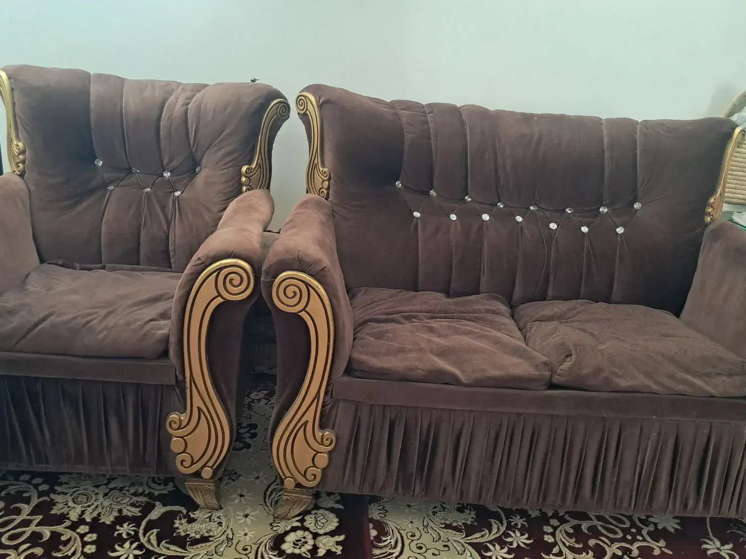 مبل و میز عسلی|مبلمان خانگی و میز عسلی|بن, |دیوار