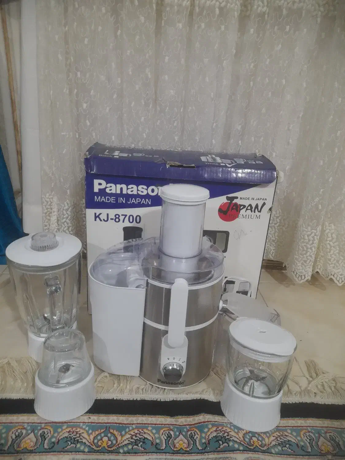 ابمیوه گیر ۴ کاره پاناسونیک|آبمیوهگیر و آبمرکباتگیر|اسفراین, |دیوار