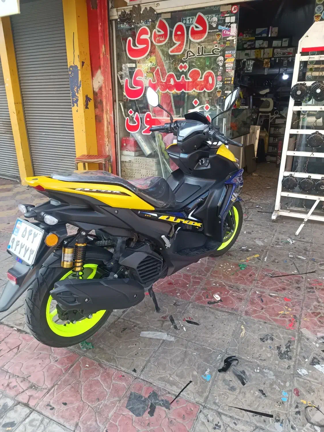 موتور طرح آیروکس ۱۸۰ نیکتاز|موتورسیکلت|خرم‌آباد, |دیوار