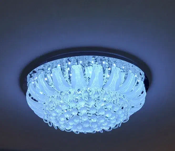 لوستر سقفی جنس کریستال|لوستر و چراغ آویز|کیش, |دیوار