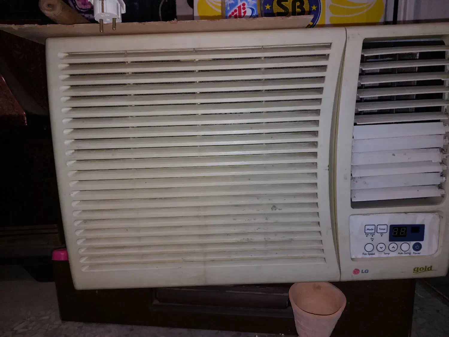 کولر پنجره ای ال جی  گلد|کولر گازی و فن‌کوئل|رشت, کوی جام جم|دیوار