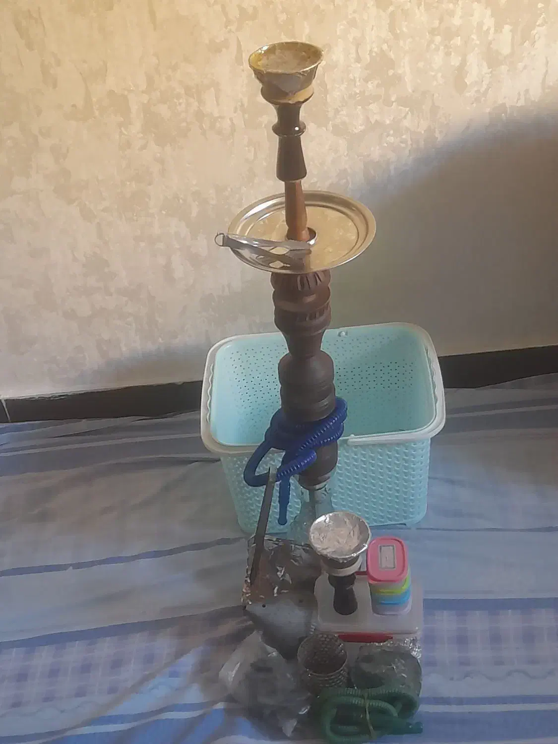 قلیان چوبی|کلکسیون و سرگرمی|مهاباد (آذربایجان غربی), |دیوار