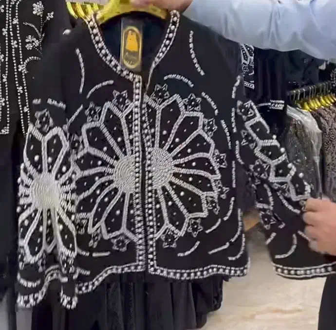 کت مجلسی  تمام مروارید کار دست آکبند|لباس|باقرشهر, |دیوار