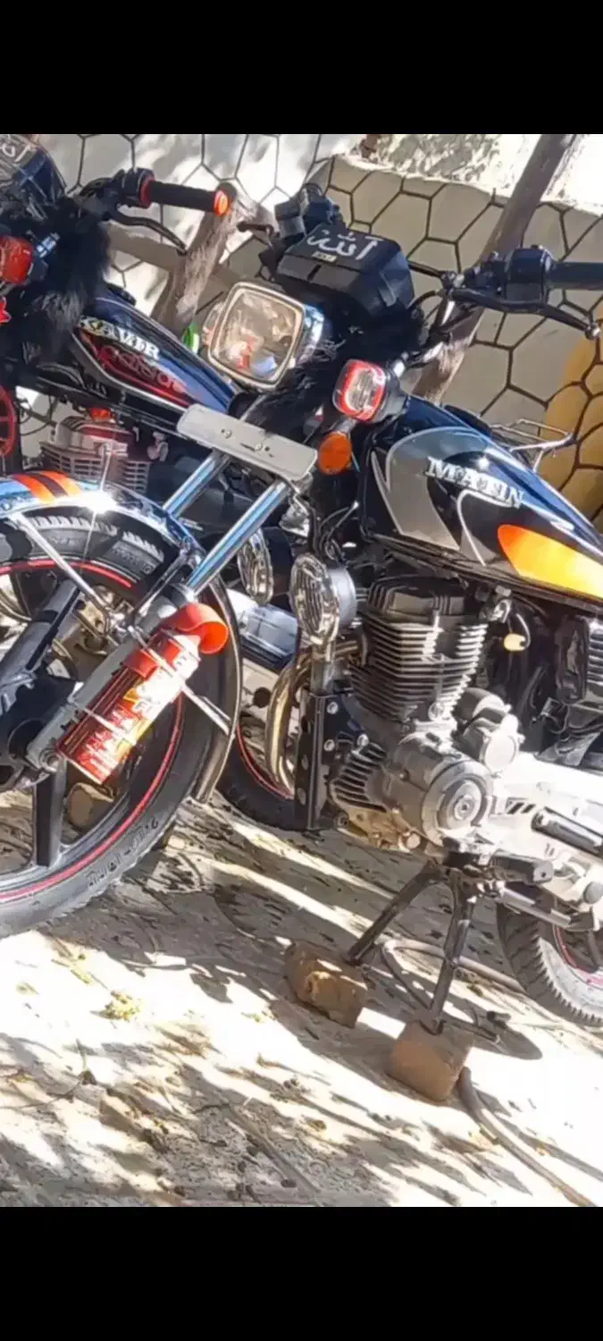 موتور متین 200|موتورسیکلت|بروجرد, |دیوار