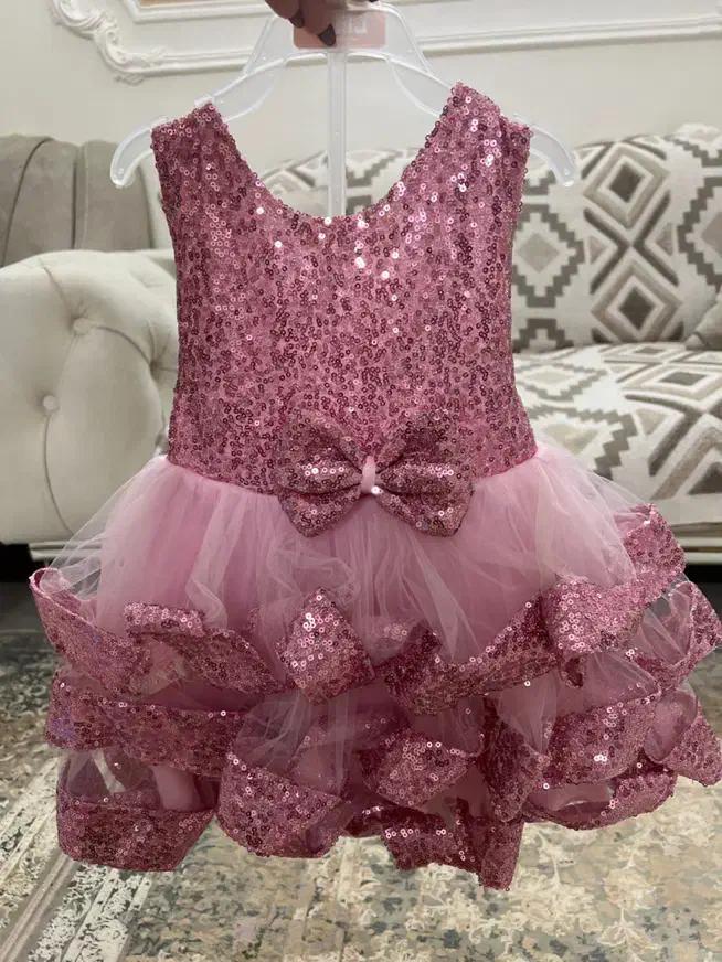 لباس مجلسی بچگانه سایز ۱ مناسب تا سن ۲سال|کفش و لباس بچه|ری, بی‌بی شهر بانو|دیوار