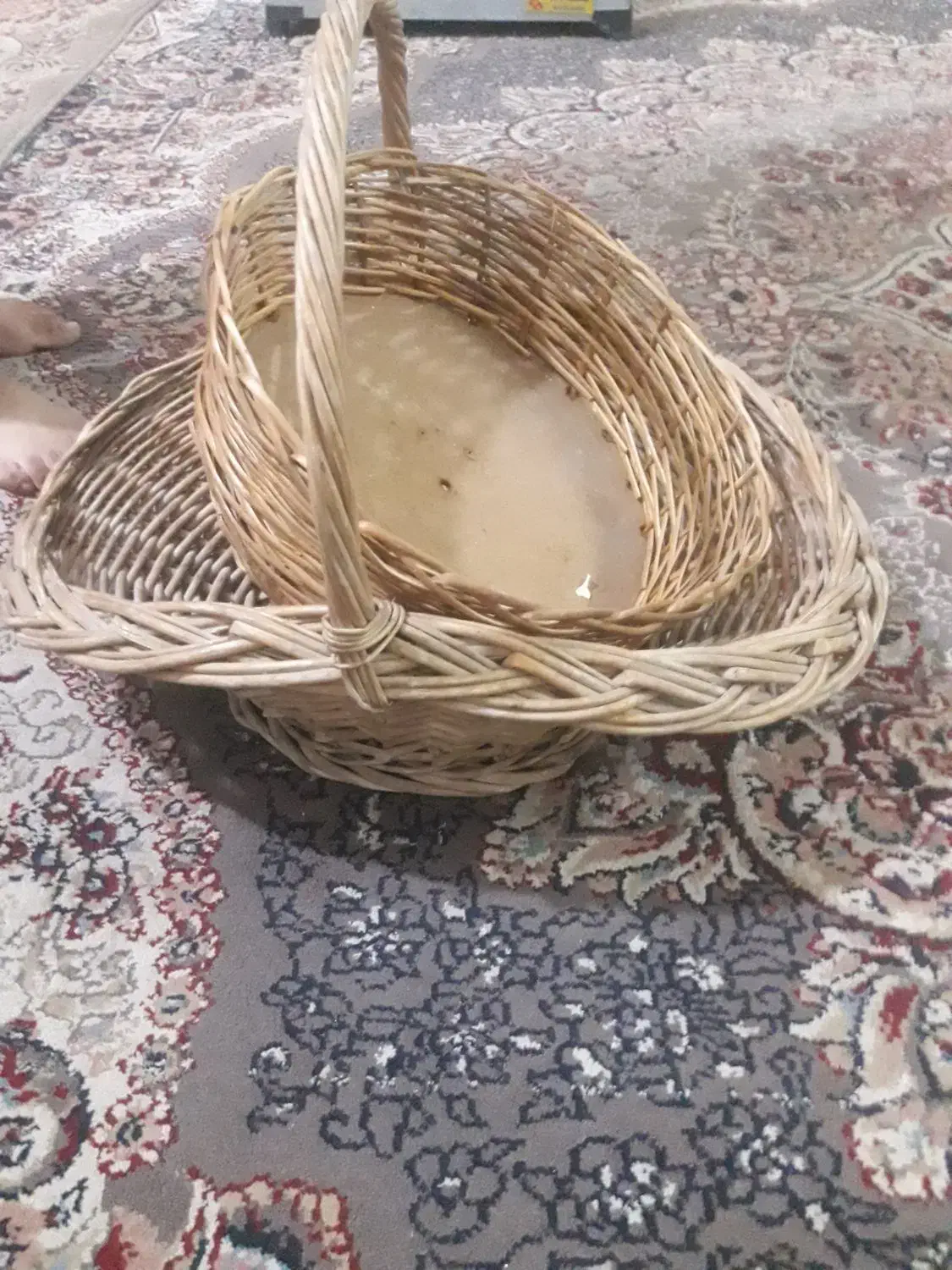 سبد حصیری|صنایع دستی و سایر لوازم تزئینی|کرمانشاه, |دیوار